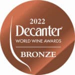 Médaille de bronze de Decanter World Wine Awards en 2022.