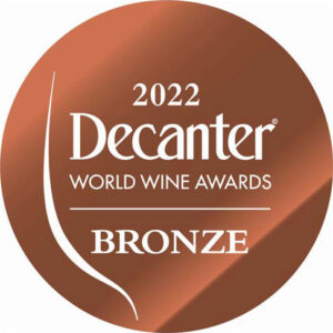 Médaille de bronze de Decanter World Wine Awards en 2022.
