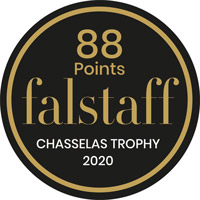 Médaille falstaff du chasselas trophy 2020 avec 88 points.