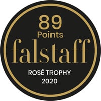 Médaille falstaff du rosé trophy 2020 avec 89 points.