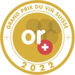 Médaille d'or du grand prix du vin suisse en 2022.