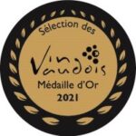Médaille d'or de la sélection des vins vaudois en 2021.